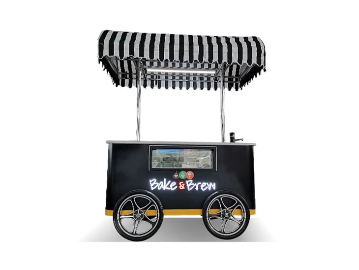 Gelato Push Cart